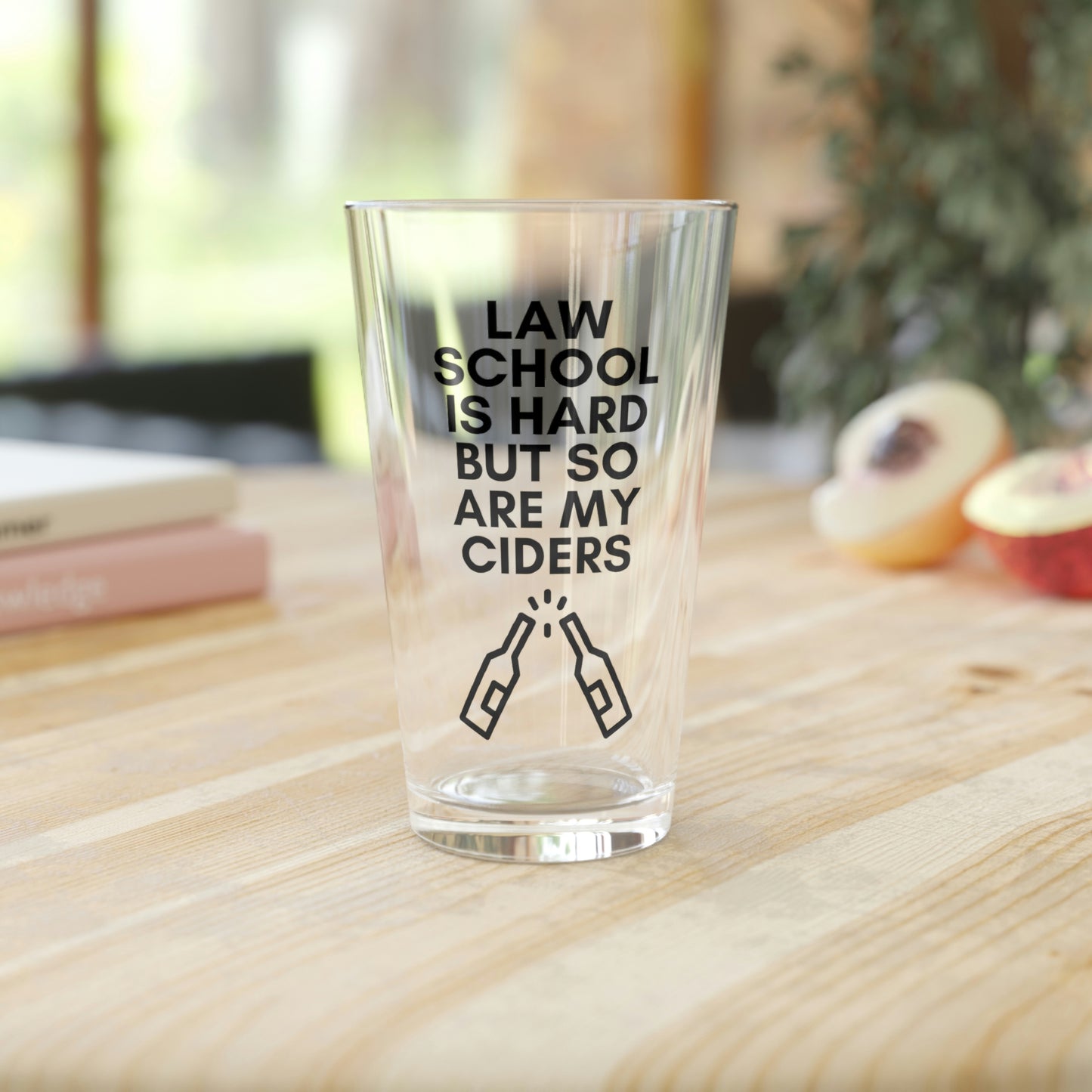 Law School Ciders Pint Glass