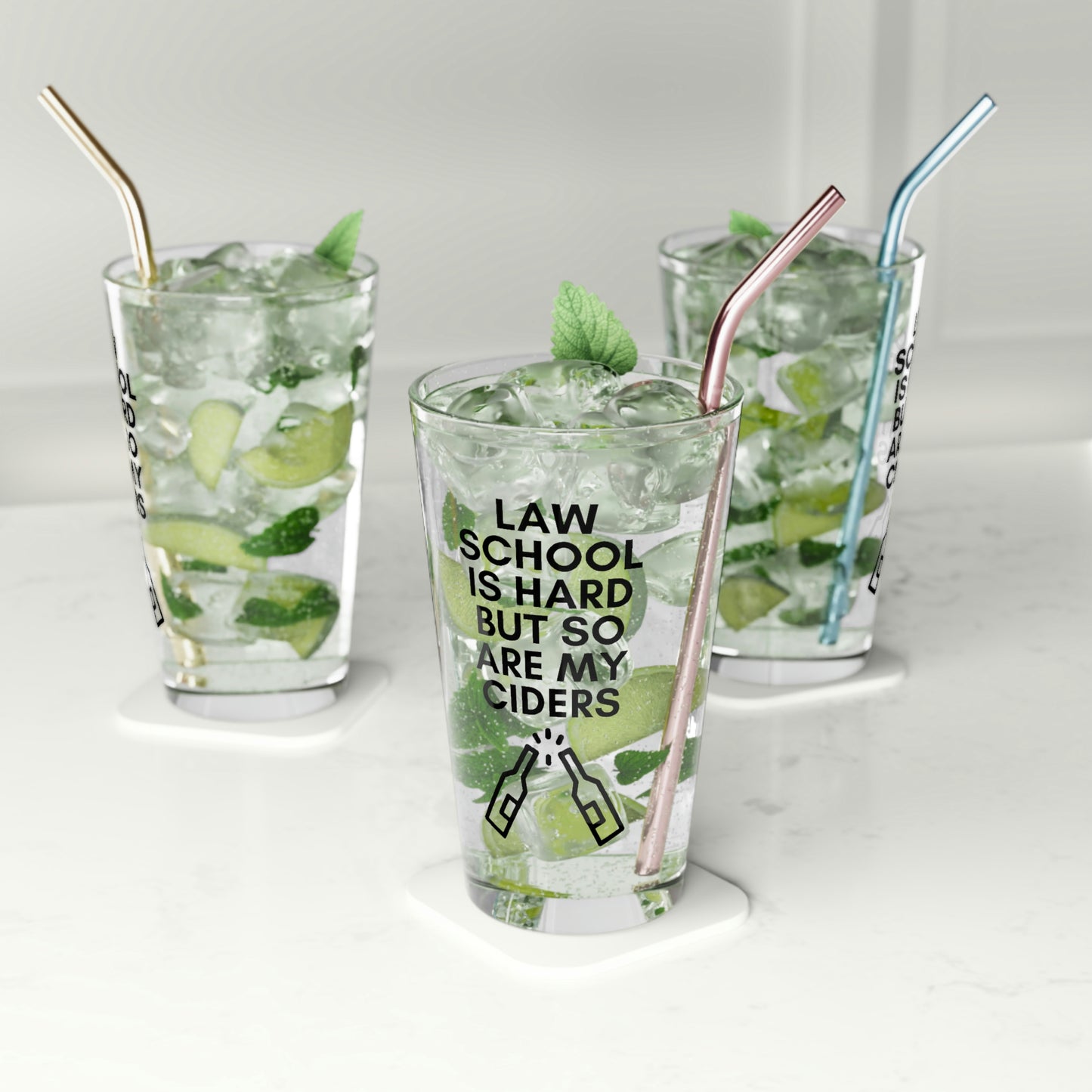Law School Ciders Pint Glass